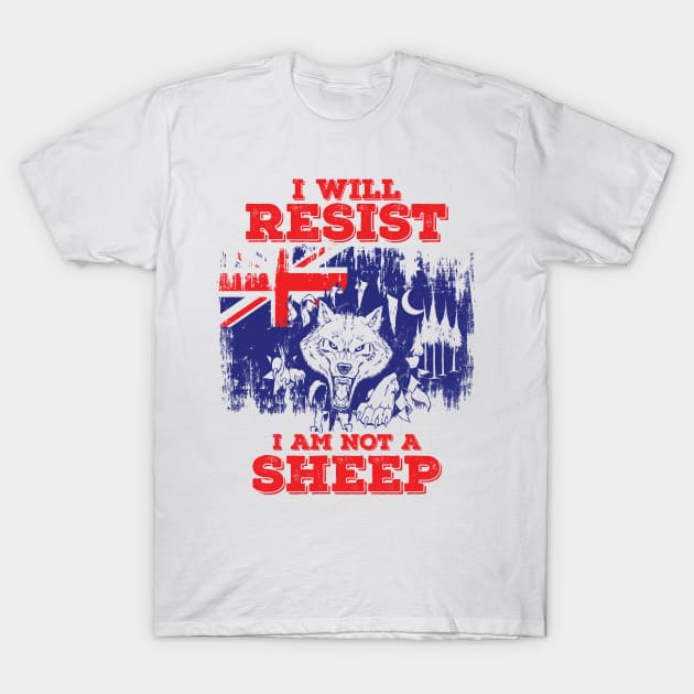 Australian Resist T-Shirt by morganhurst